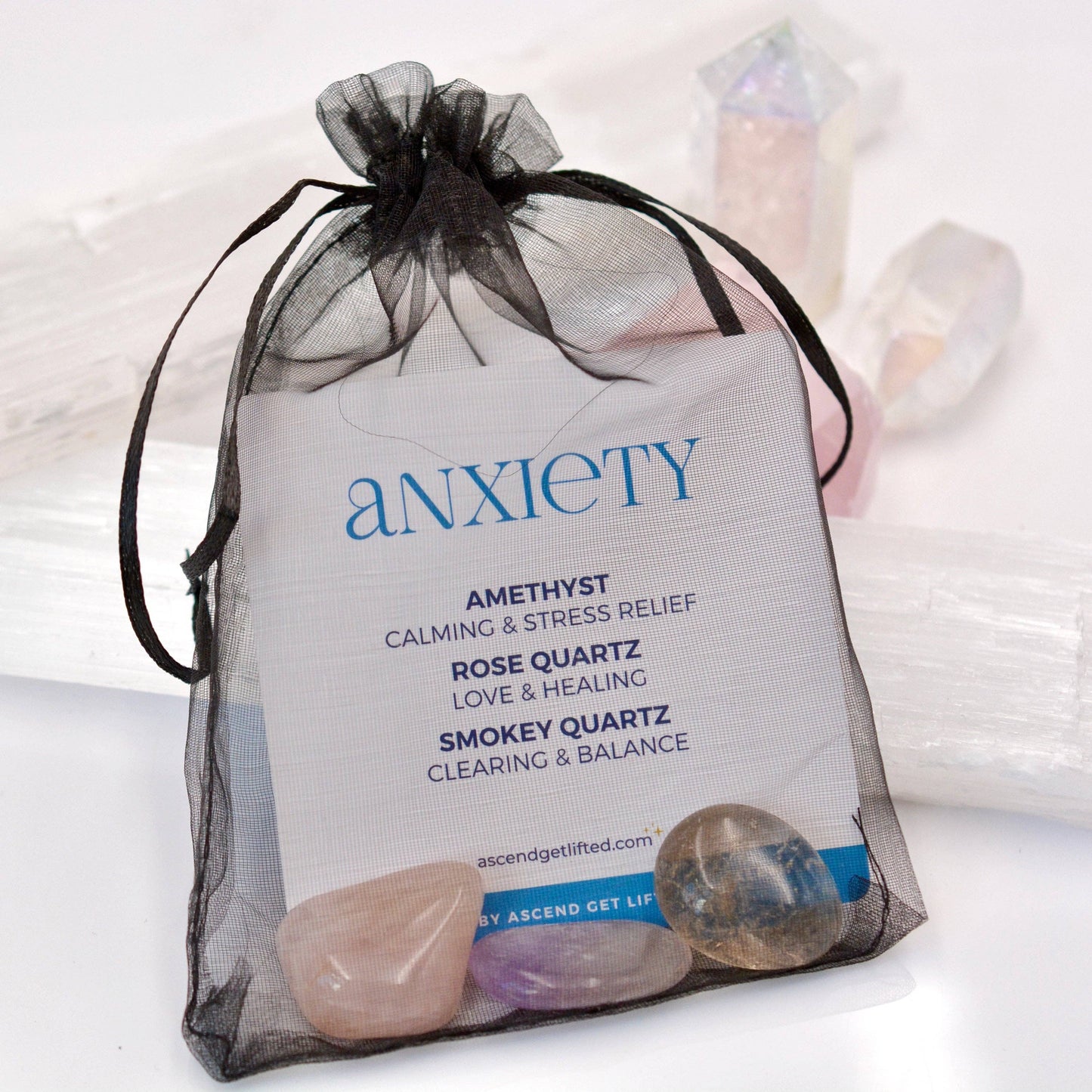 Intention Crystals Set: Confidence-3