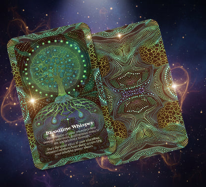 Witch Lines Ancestral Magick Oracle Deck for Intuitive Guidance - Lucky Girl Gifts