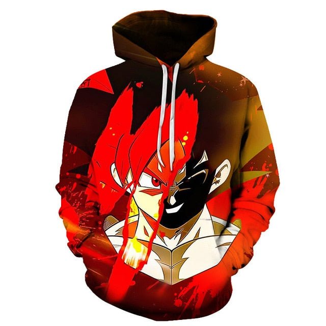 Dragon Ball Z Men's Summer Hoodies 3D Printing Super Saiyan Kid Black Zamasu Vegeta Jiren Dragonball Sweatshirt Hoodie-11