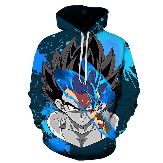 Dragon Ball Z Men's Summer Hoodies 3D Printing Super Saiyan Kid Black Zamasu Vegeta Jiren Dragonball Sweatshirt Hoodie-9