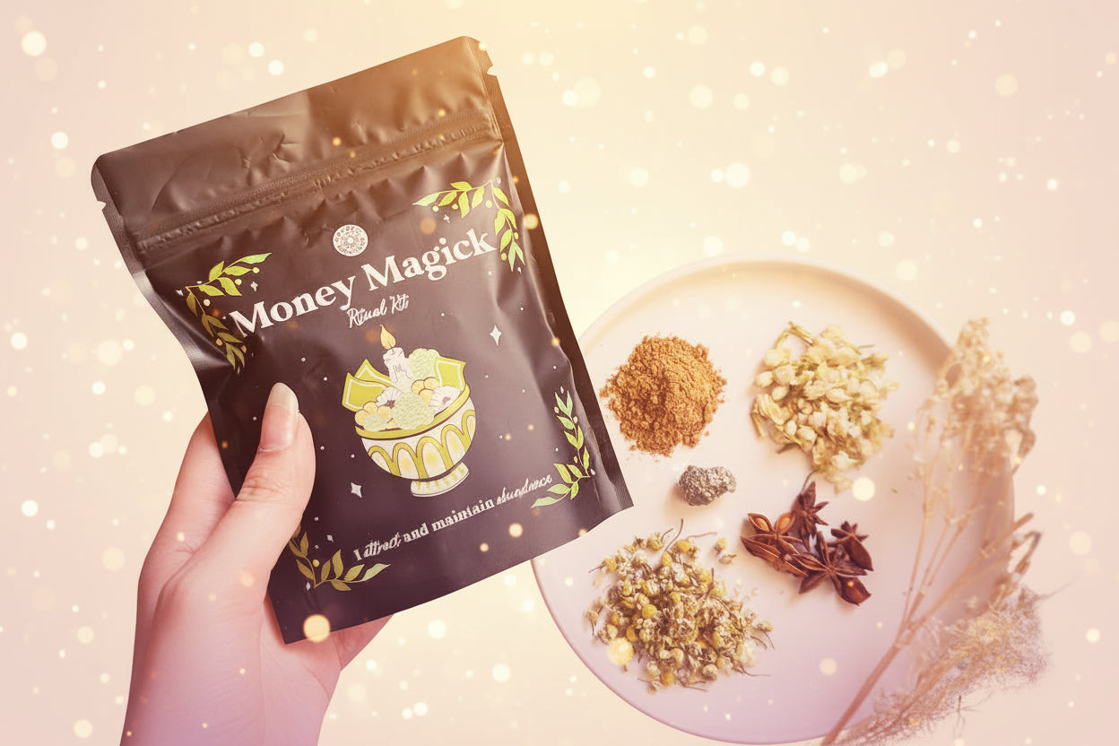 Money Magick Ritual Kit - Abundance, Prosperity, Manifest-1