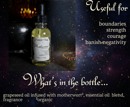 Motherwort Ritual Oil for Sacred Altars | Empath Protection - Lucky Girl Gifts
