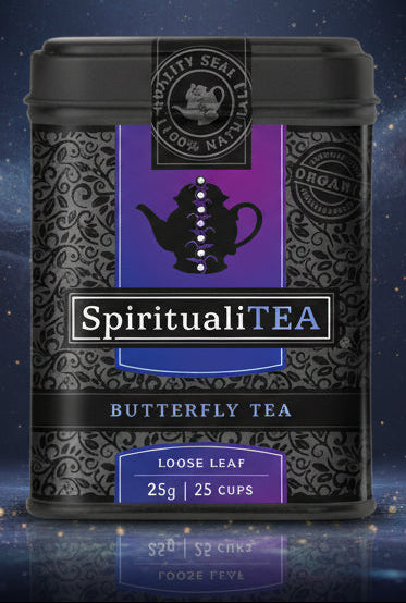 Organic Butterfly Tea - Naturally Colorful Herbal Brew for Wellness - Lucky Girl Gifts