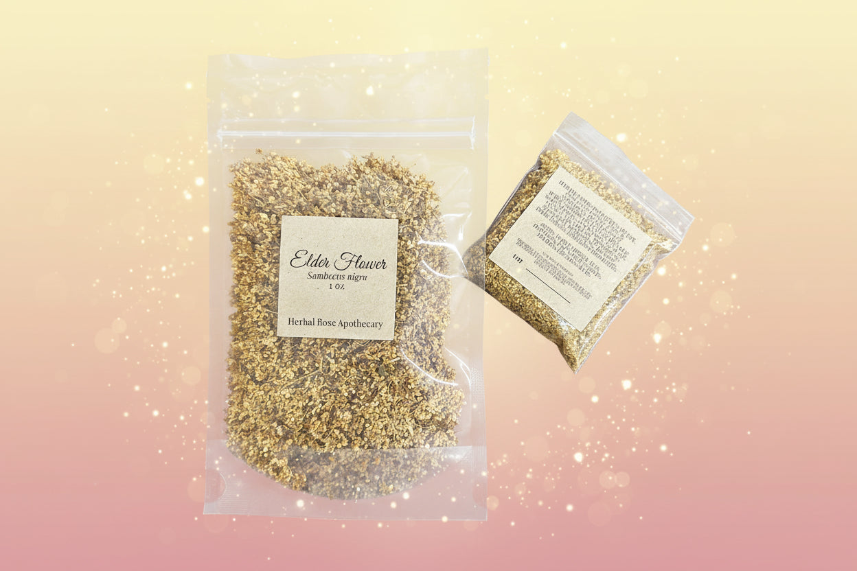 Dried ElderFlowers-0