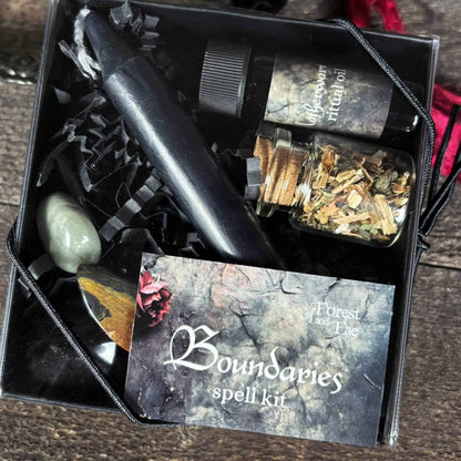 Boundaries Spell Kit • Witchcraft Protection & Sacred Space - Lucky Girl Gifts