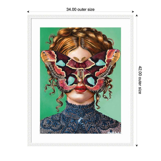 Forest Witch by Charlotte Brindley Framed Wall Art Print