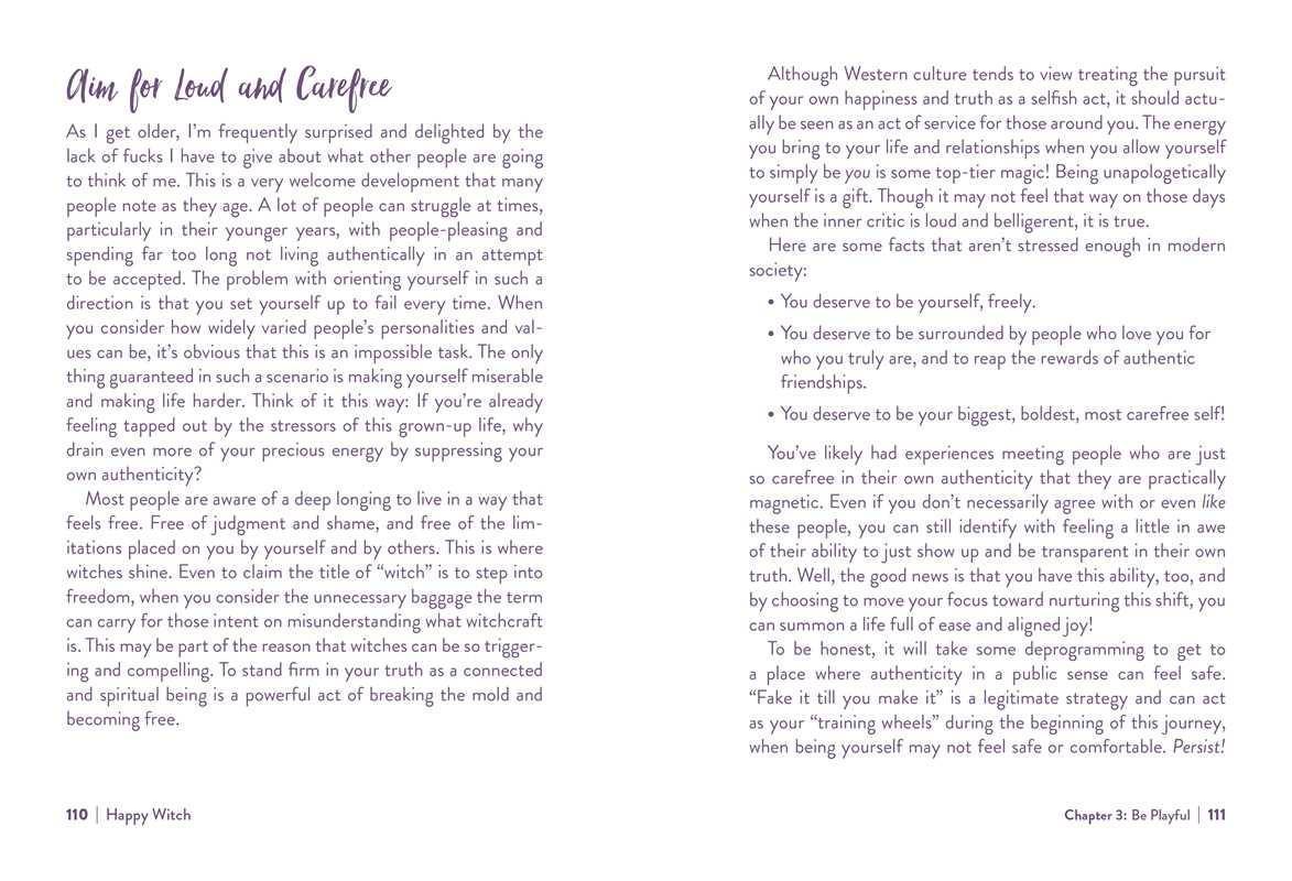 A printed page with the title 'Gin for Love and Care' in large serif text at the top left, followed by two columns of text on a white page. The left column has a single paragraph, and the right column has a bulleted list.
