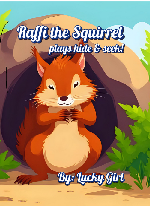 Raffi the Squirrel Plays Hide & Seek! Children's Picture and Bedtime Story Book Silly Squirrel