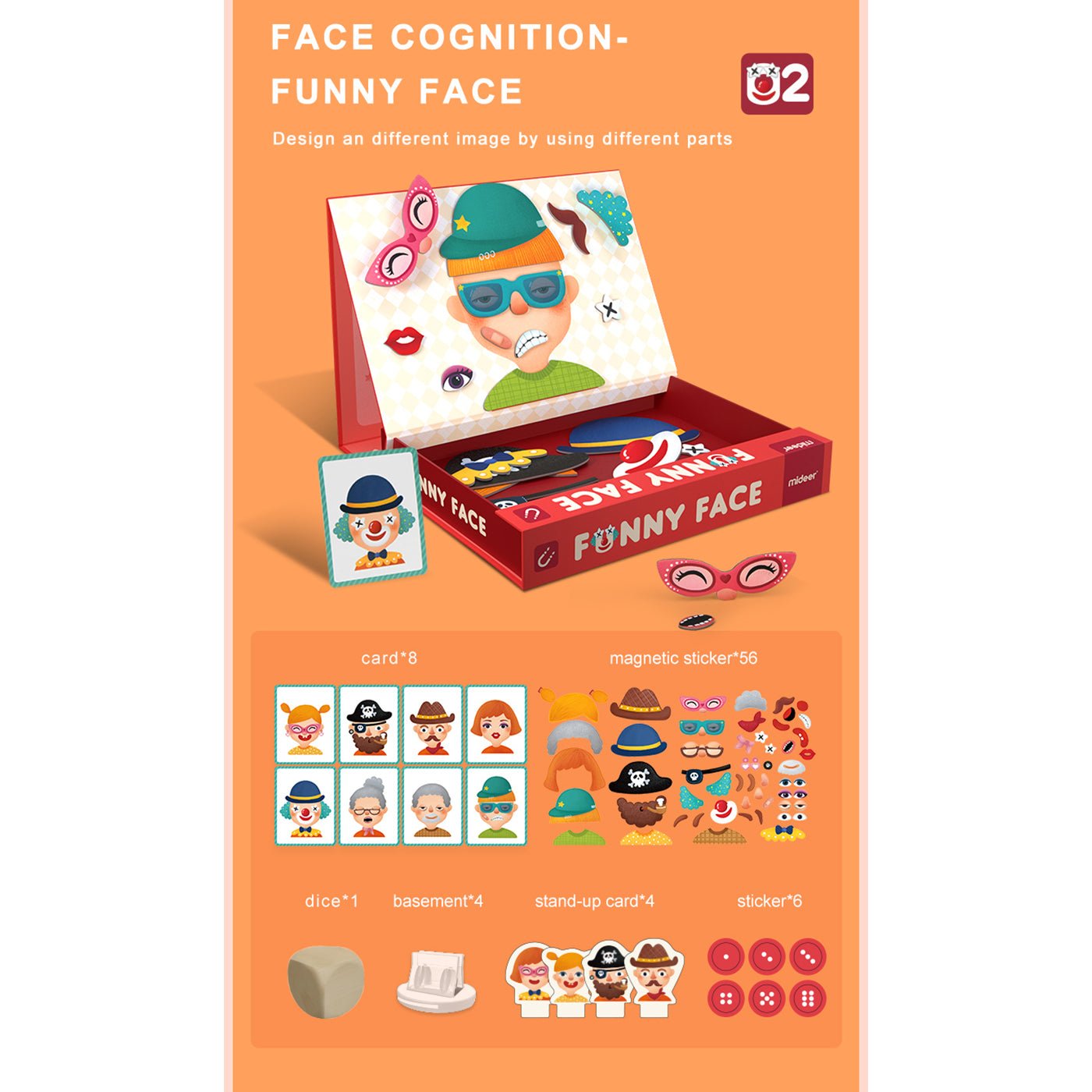 Funny Face Magenetic Playset-1