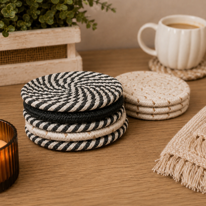 Fall Fabric Coasters - Lucky Girl Gifts
