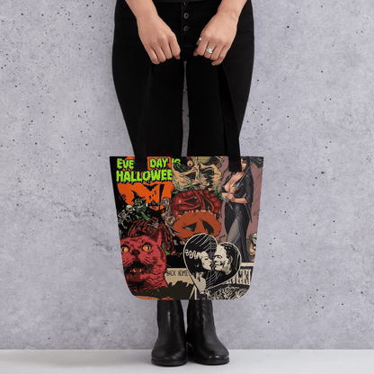 Halloween Horrors Tote Bag - Lucky Girl Gifts