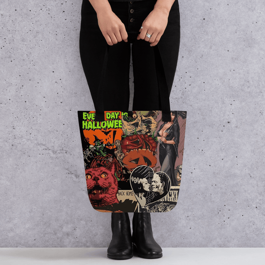 Halloween Horrors Tote Bag - Lucky Girl Gifts