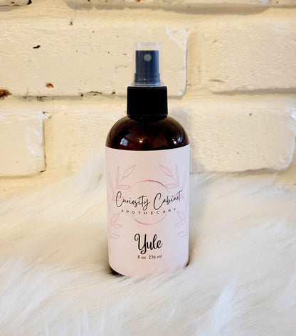 Yule Room Spray: Pine, Frankincense, Myrrh & Cranberry Scent