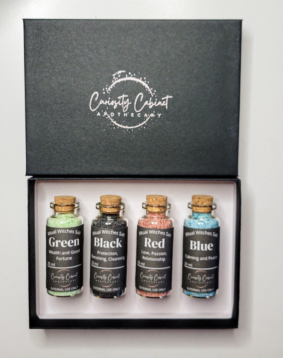 Witches Salt Altar Set: Ritual Magic, Protection, Healing - Lucky Girl Gifts