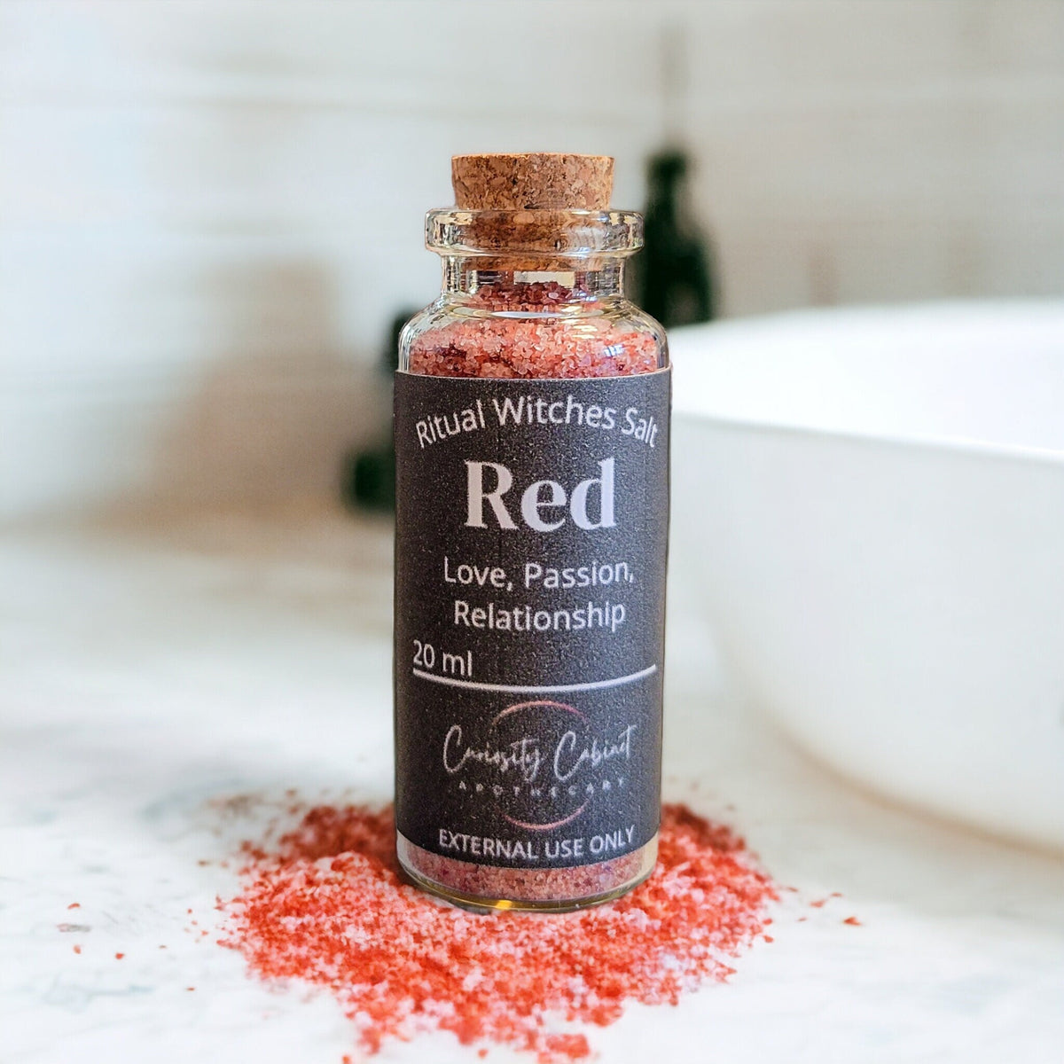 Witches Salt Altar Set: Ritual Magic, Protection, Healing - Lucky Girl Gifts