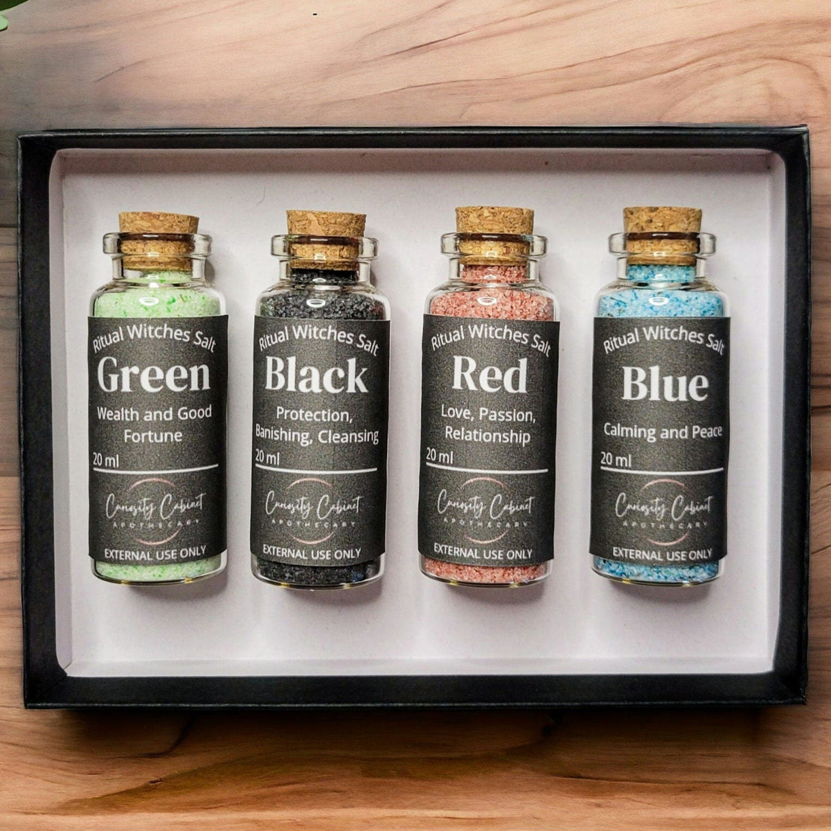 Witches Salt Altar Set: Ritual Magic, Protection, Healing - Lucky Girl Gifts