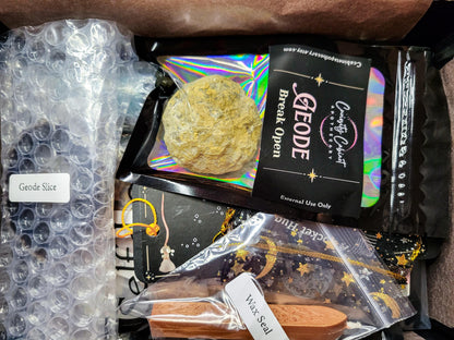 Large Witchcraft Mystery Box Gift Set - Surprise Witchcraft DIY Occult - Blind Date with a Witch - Feminine Witchy Gifts - Boo Basket - Lucky Girl Gifts