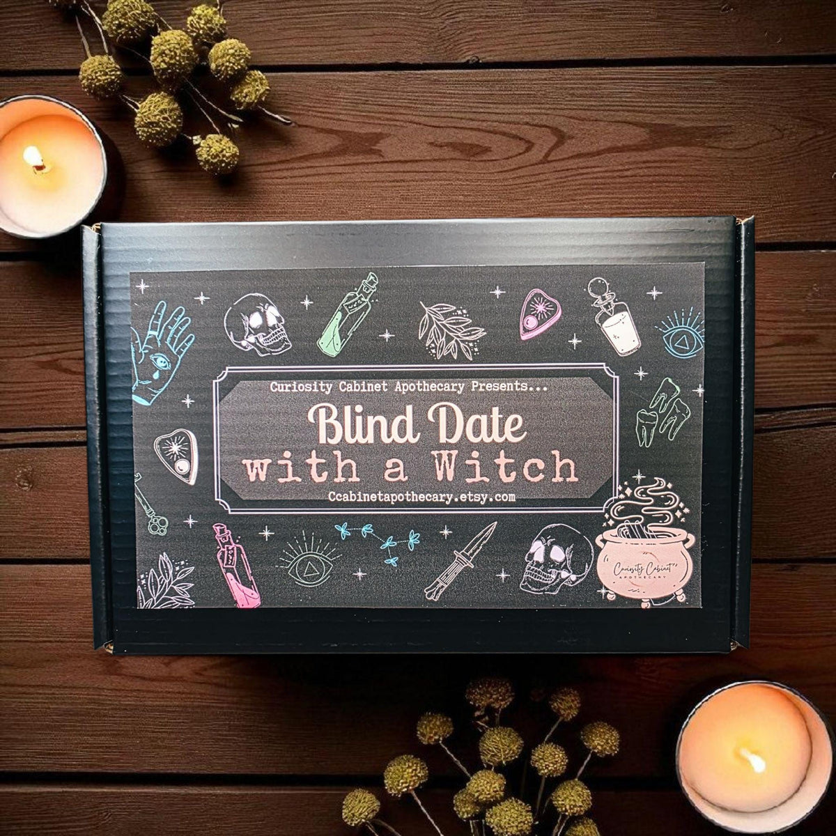 Large Witchcraft Mystery Box Gift Set - Surprise Witchcraft DIY Occult - Blind Date with a Witch - Feminine Witchy Gifts - Boo Basket - Lucky Girl Gifts