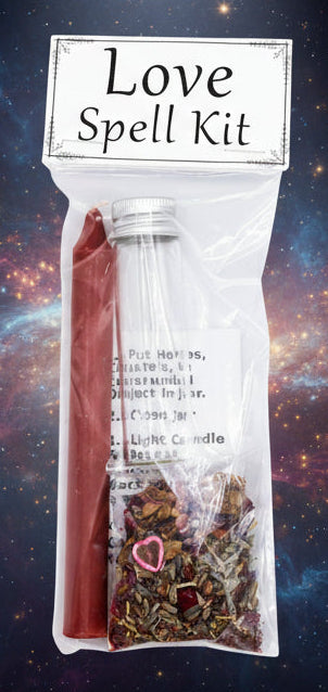 Love Spell Kit for Attracting Romance and Enhancing Relationships - Lucky Girl Gifts