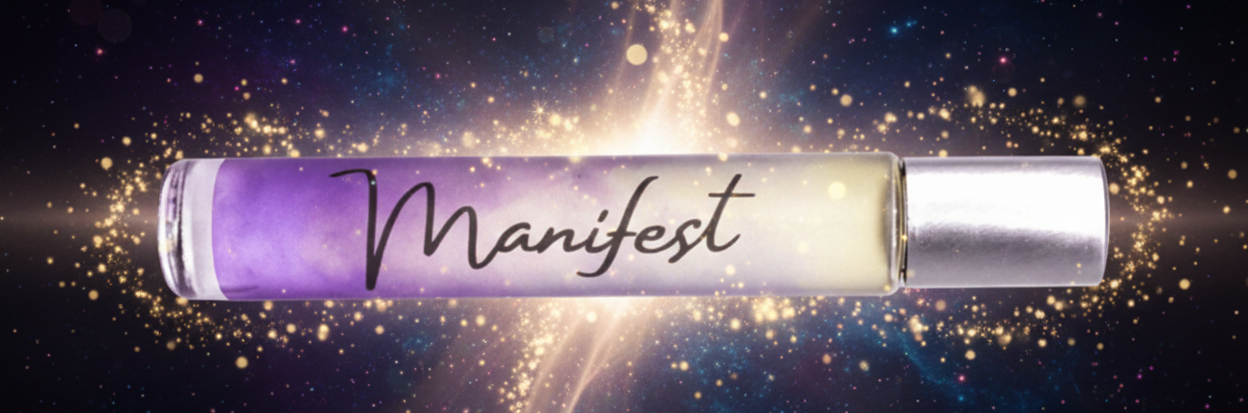 Manifest Perfume Rollerball | Grounding Aromatherapy Essential Oil - Lucky Girl Gifts