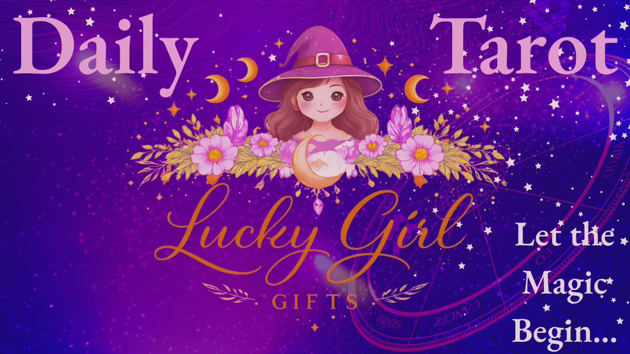 Load video: Daily Tarot Message using the Super World Tarot deck by Lucky Girl Gifts, a game themed modern tarot deck.