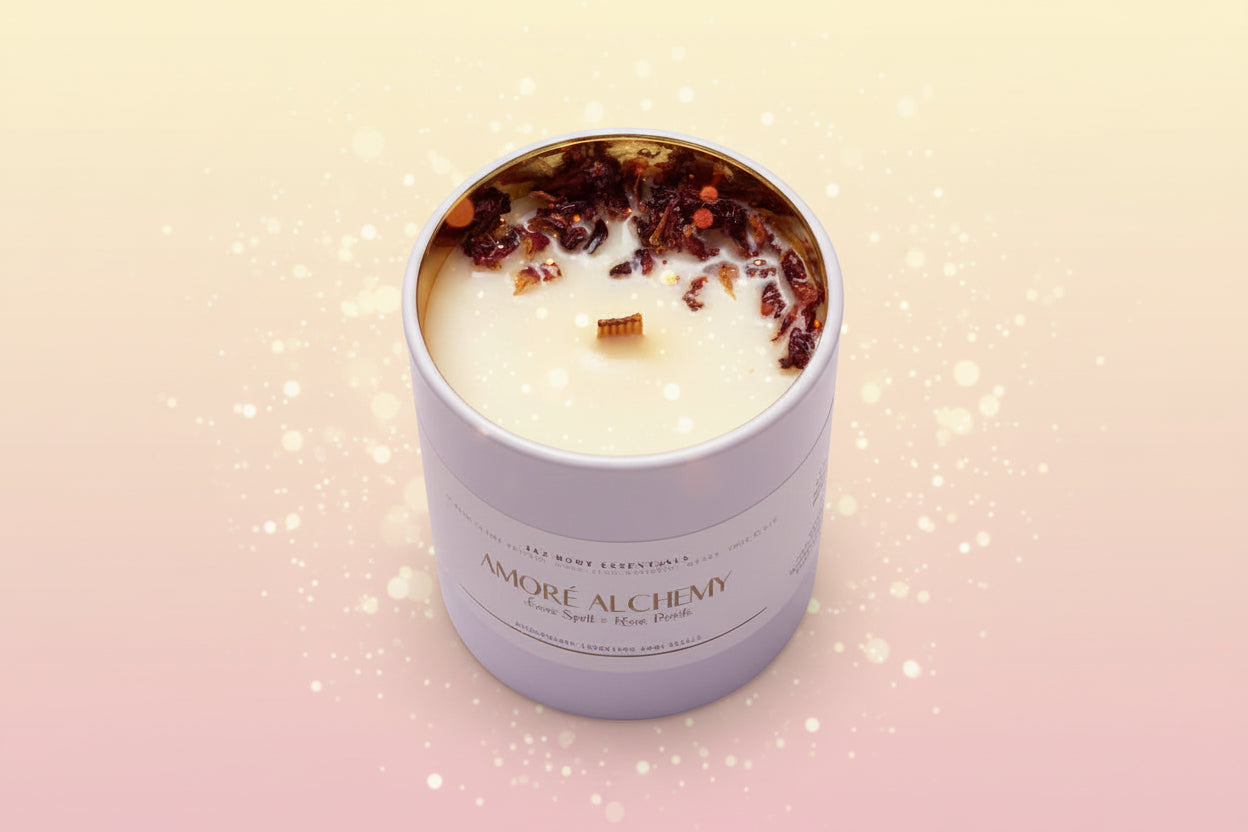 Amore' Alchemy "Love Spell" Lux Candle 10oz-2