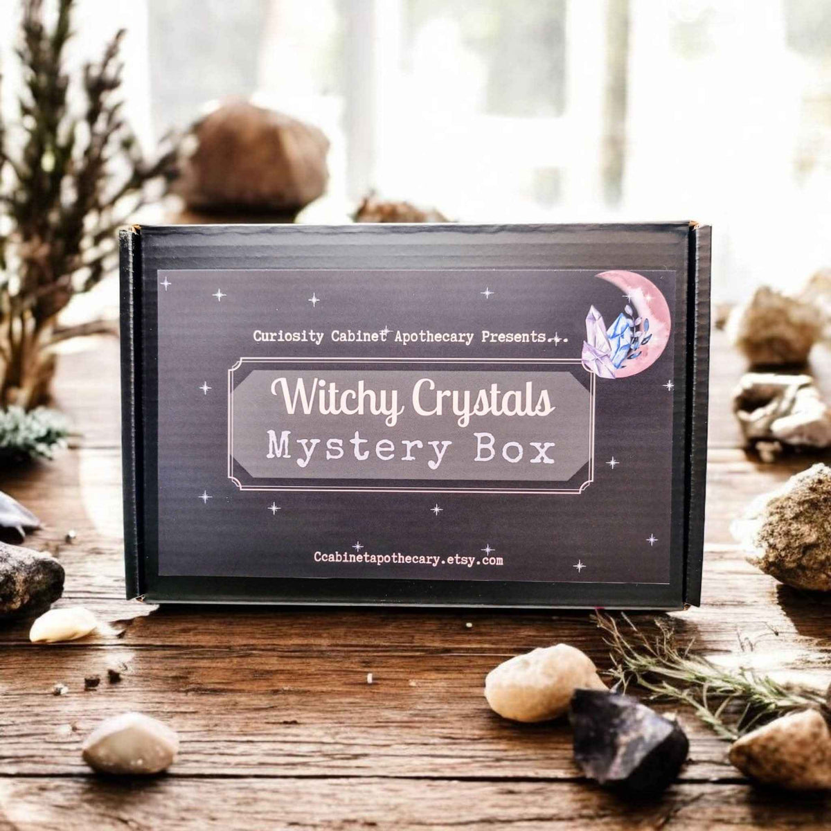 Curated Witchy Crystals Mystery Boxes