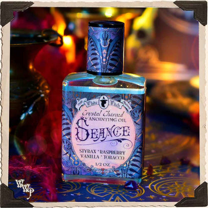 SEANCE BODY OIL. 1/2 oz.  For Heightened Spiritual Awareness, Psychic Energy