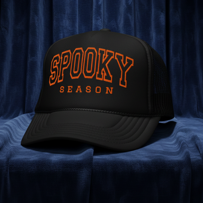 Spooky Season Embroidered Foam Trucker Hat