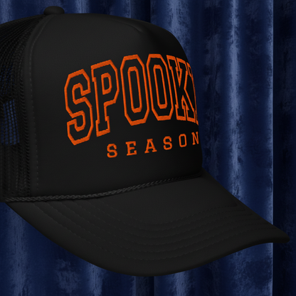 Spooky Season Embroidered Foam Trucker Hat