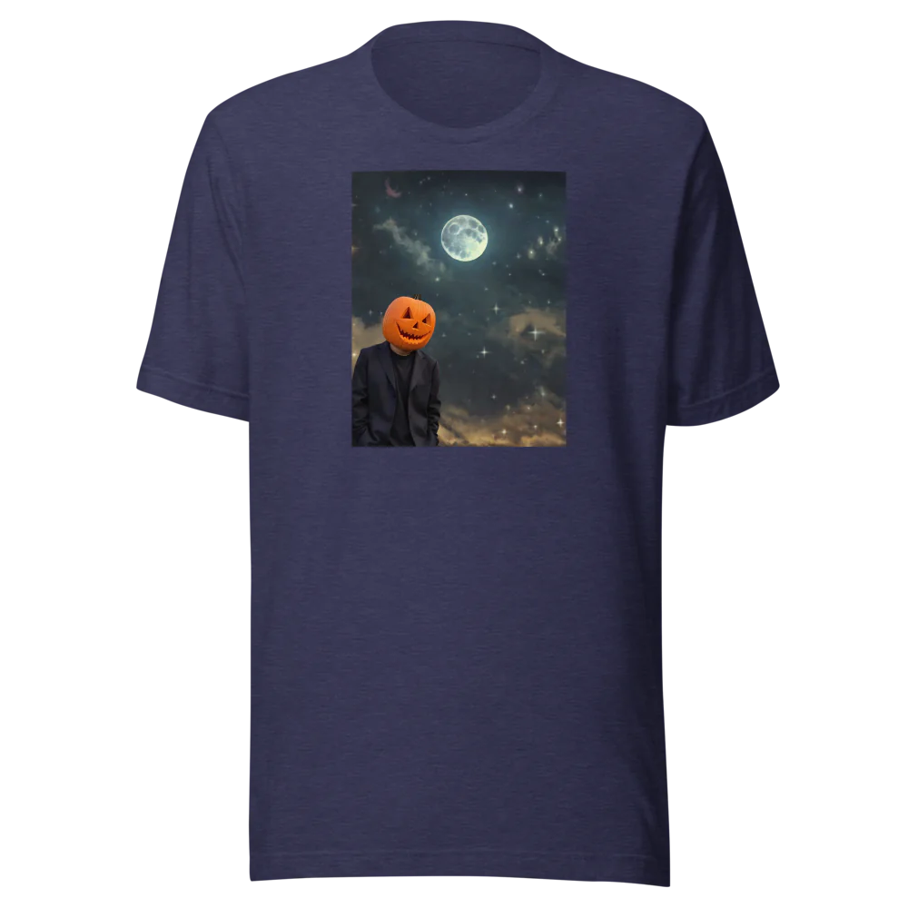 Sad Jack pumpkin head Halloween T-Shirt