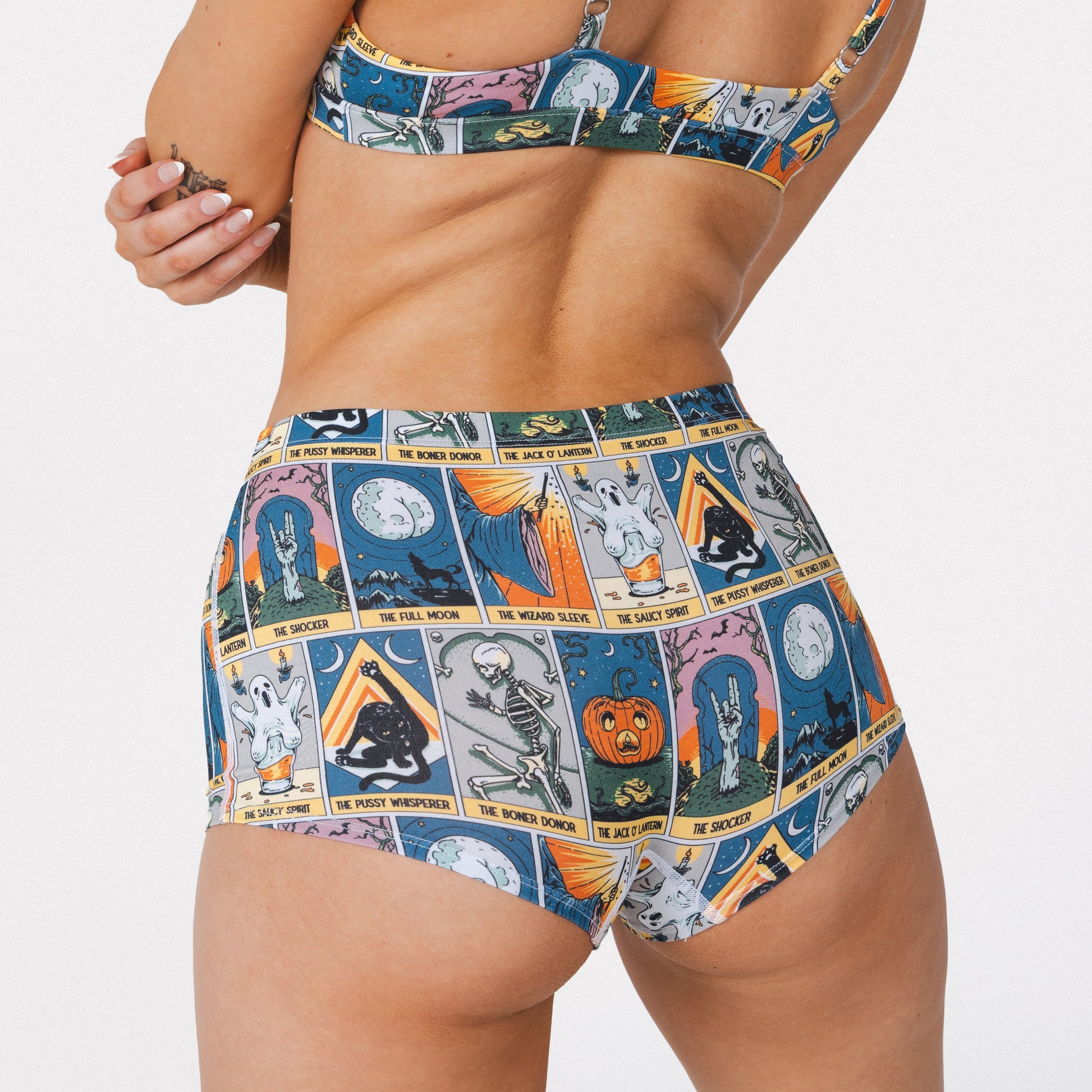 The Taboo | Tarot Cards Modal Boyshort Underwear-3