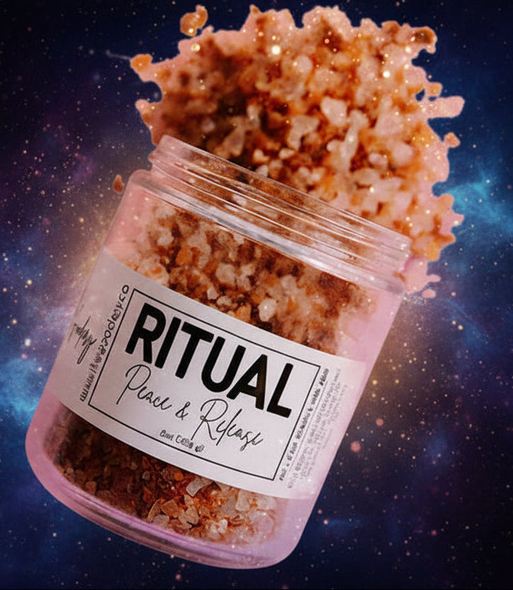 Ritual Bath Soaks with Sea Salt for Detoxifying and Relaxation - Lucky Girl Gifts