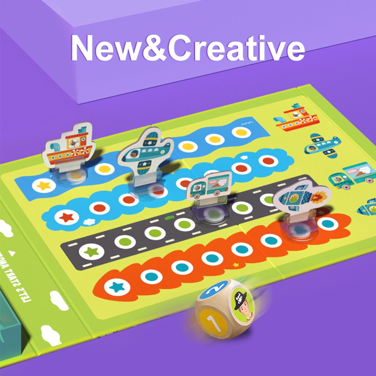 Things That Go Magenetic Playset-4