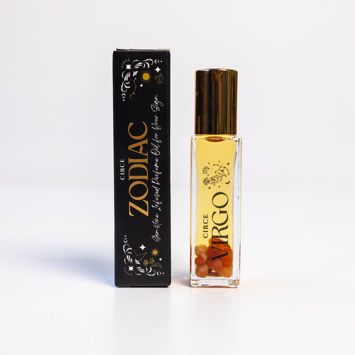 Zodiac Perfume Oil Set – 12 Gemstone‑Infused Zodiac Scents - Lucky Girl Gifts