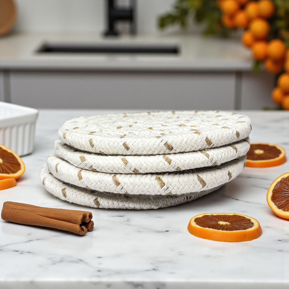 Fall Fabric Coasters - Lucky Girl Gifts