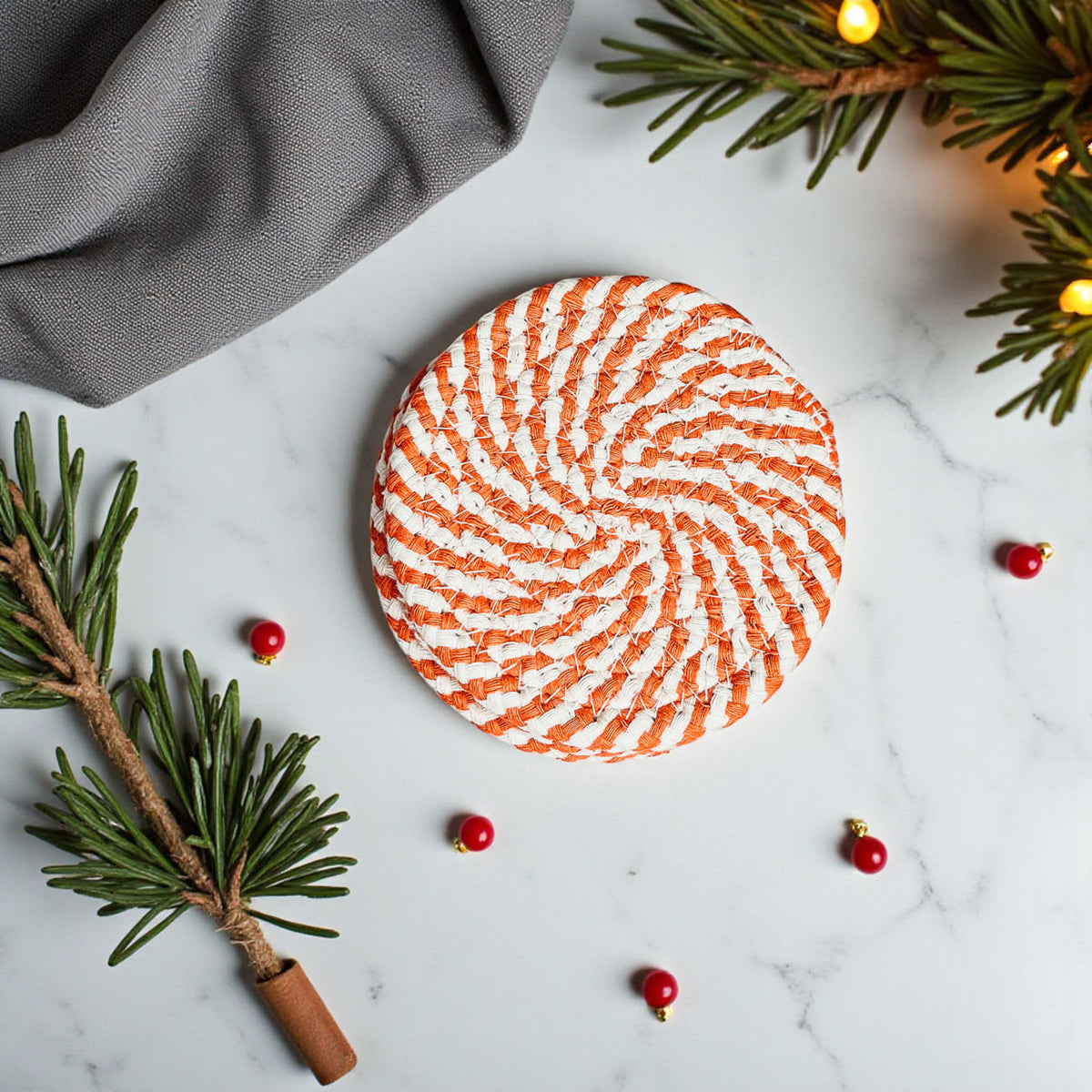 Fall Fabric Coasters - Lucky Girl Gifts