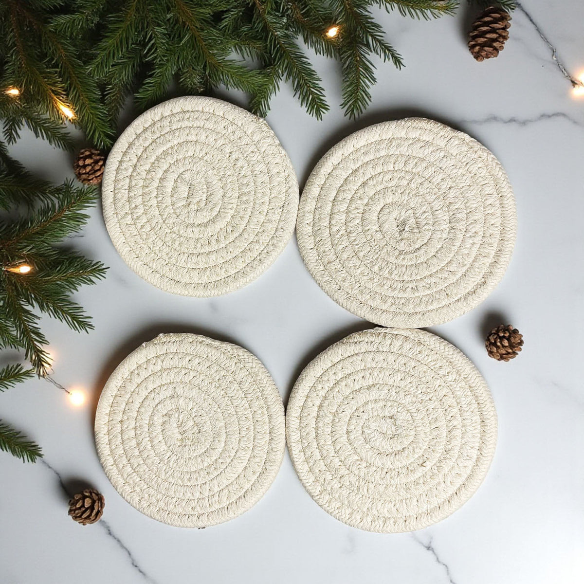 Fall Fabric Coasters - Lucky Girl Gifts