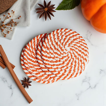 Fall Fabric Coasters - Lucky Girl Gifts