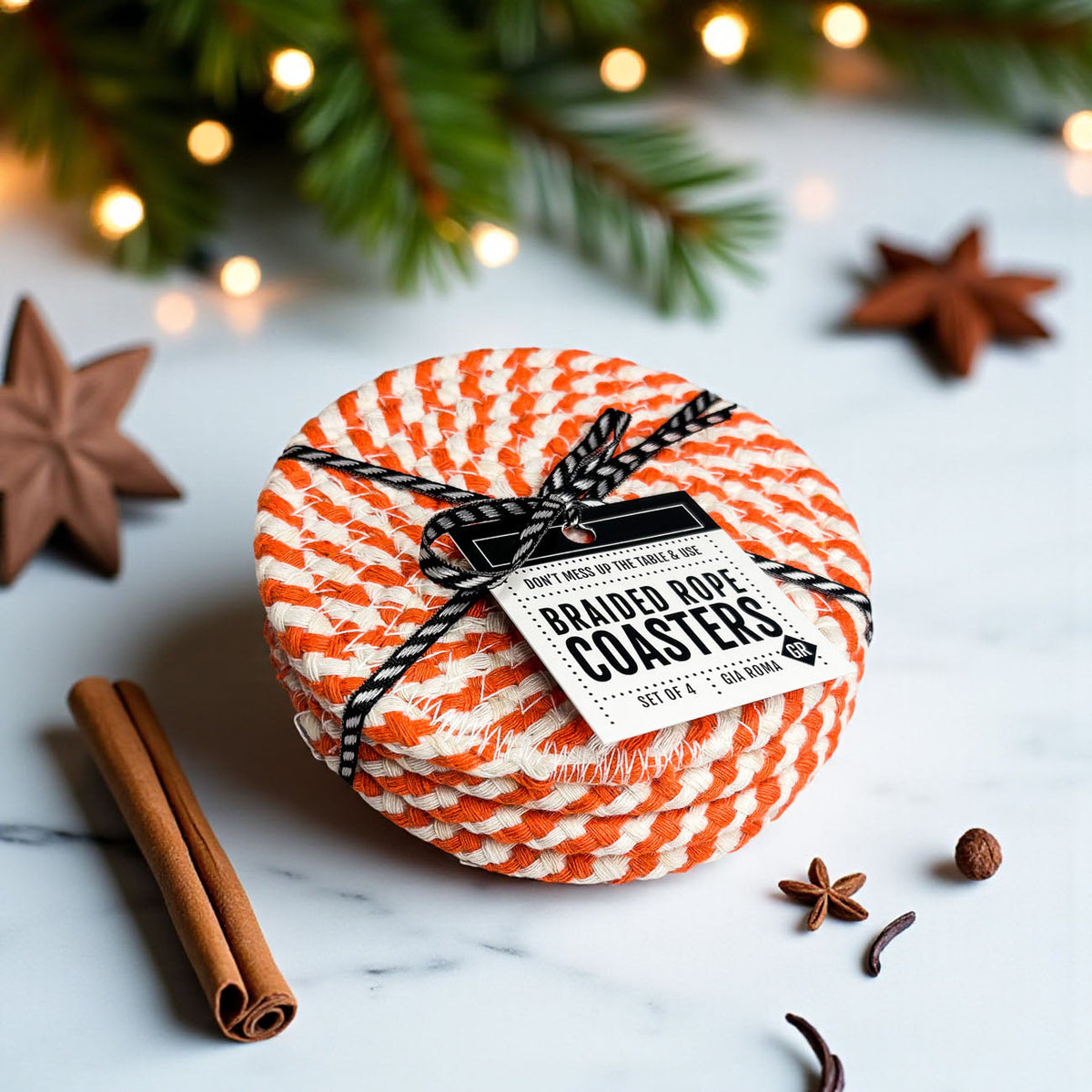 Fall Fabric Coasters - Lucky Girl Gifts