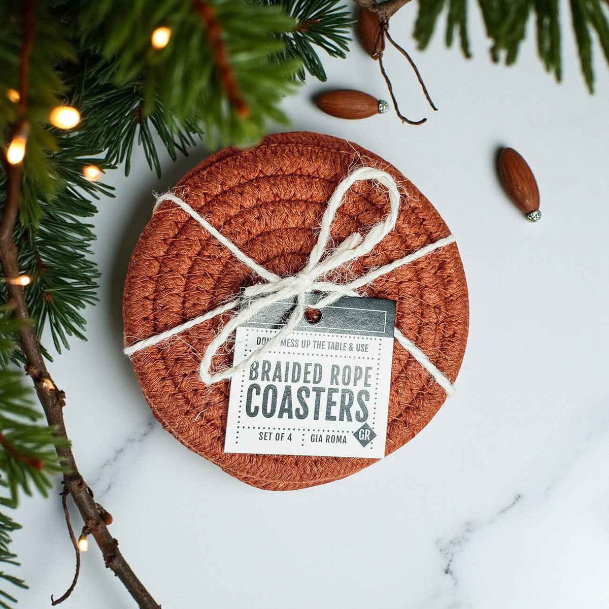 Fall Fabric Coasters