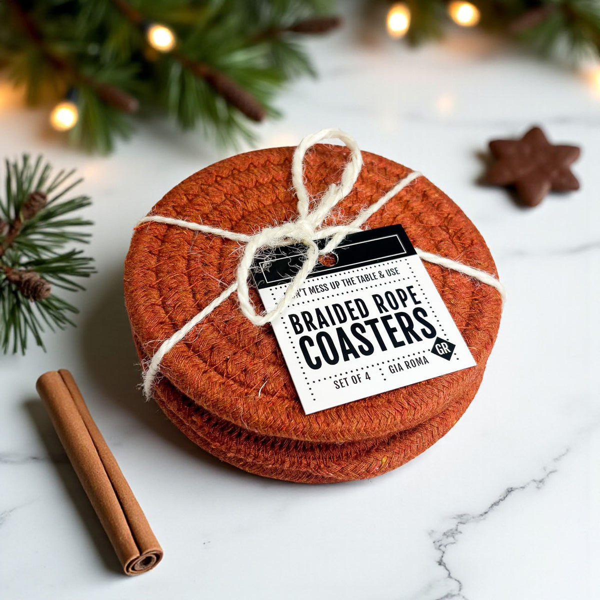 Fall Fabric Coasters - Lucky Girl Gifts