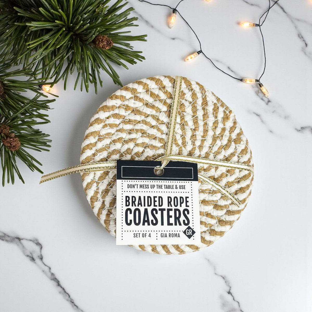 Fall Fabric Coasters - Lucky Girl Gifts
