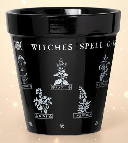 Witches Spell Garden Plant Pot-0