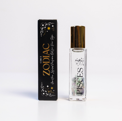 Zodiac Perfume Oil Set – 12 Gemstone‑Infused Zodiac Scents - Lucky Girl Gifts