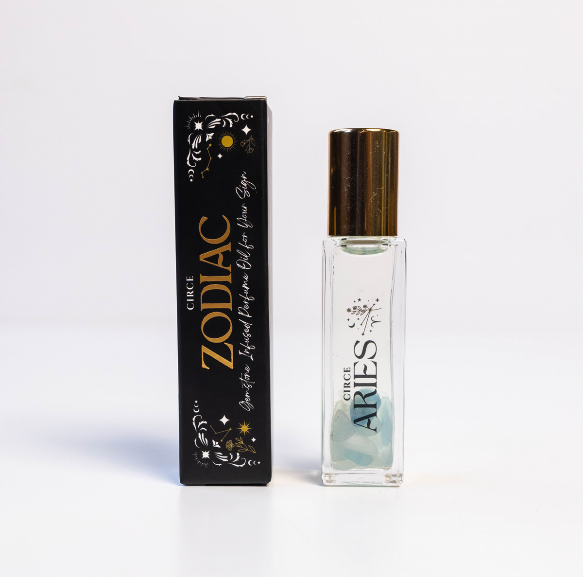 Zodiac Perfume Oil Set – 12 Gemstone‑Infused Zodiac Scents - Lucky Girl Gifts