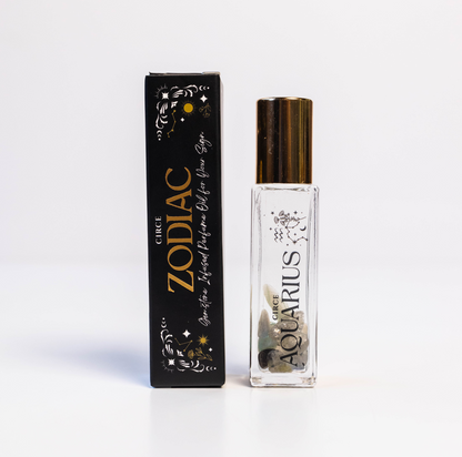 Zodiac Perfume Oil Set – 12 Gemstone‑Infused Zodiac Scents - Lucky Girl Gifts