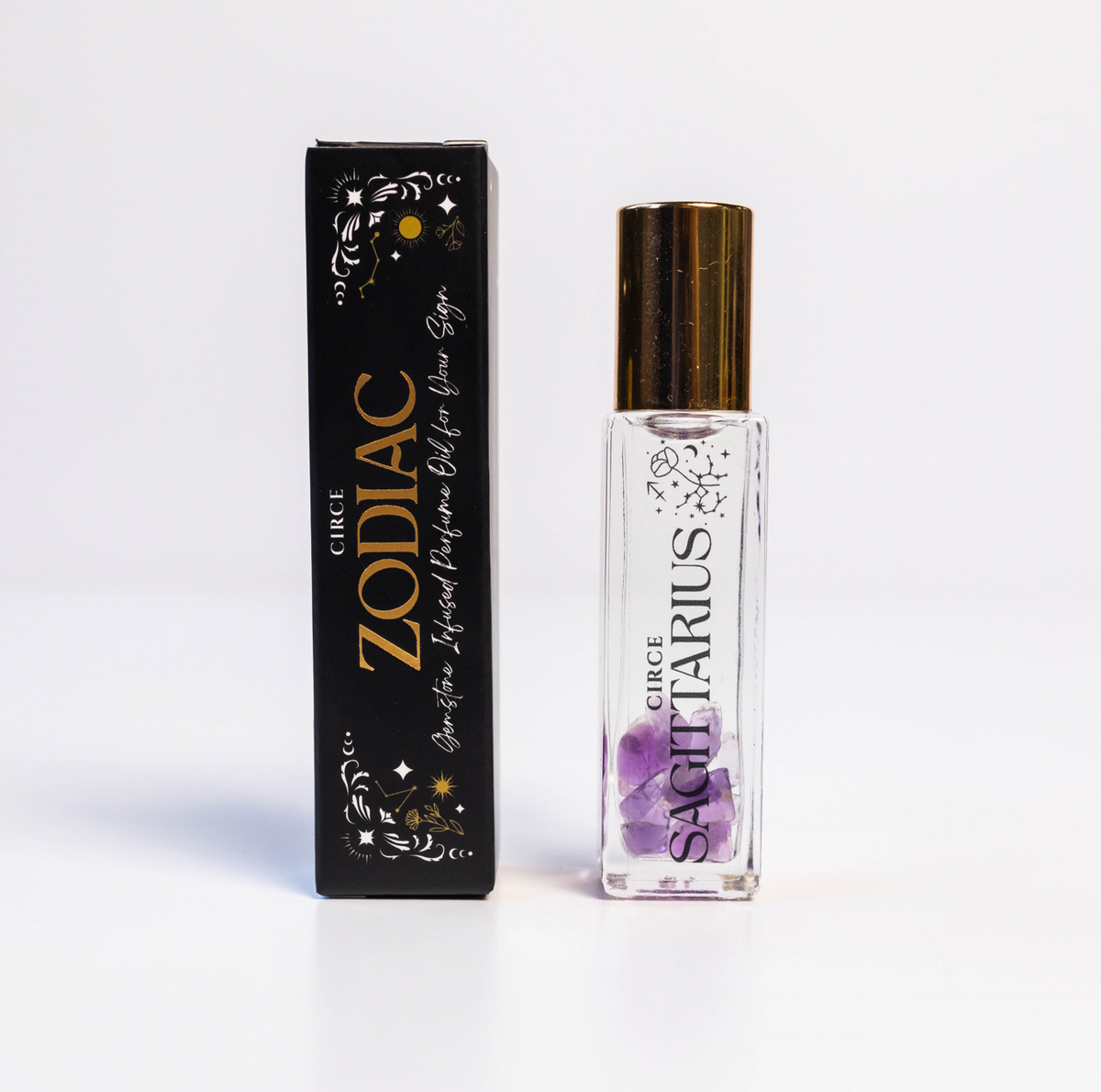Zodiac Perfume Oil Set – 12 Gemstone‑Infused Zodiac Scents - Lucky Girl Gifts