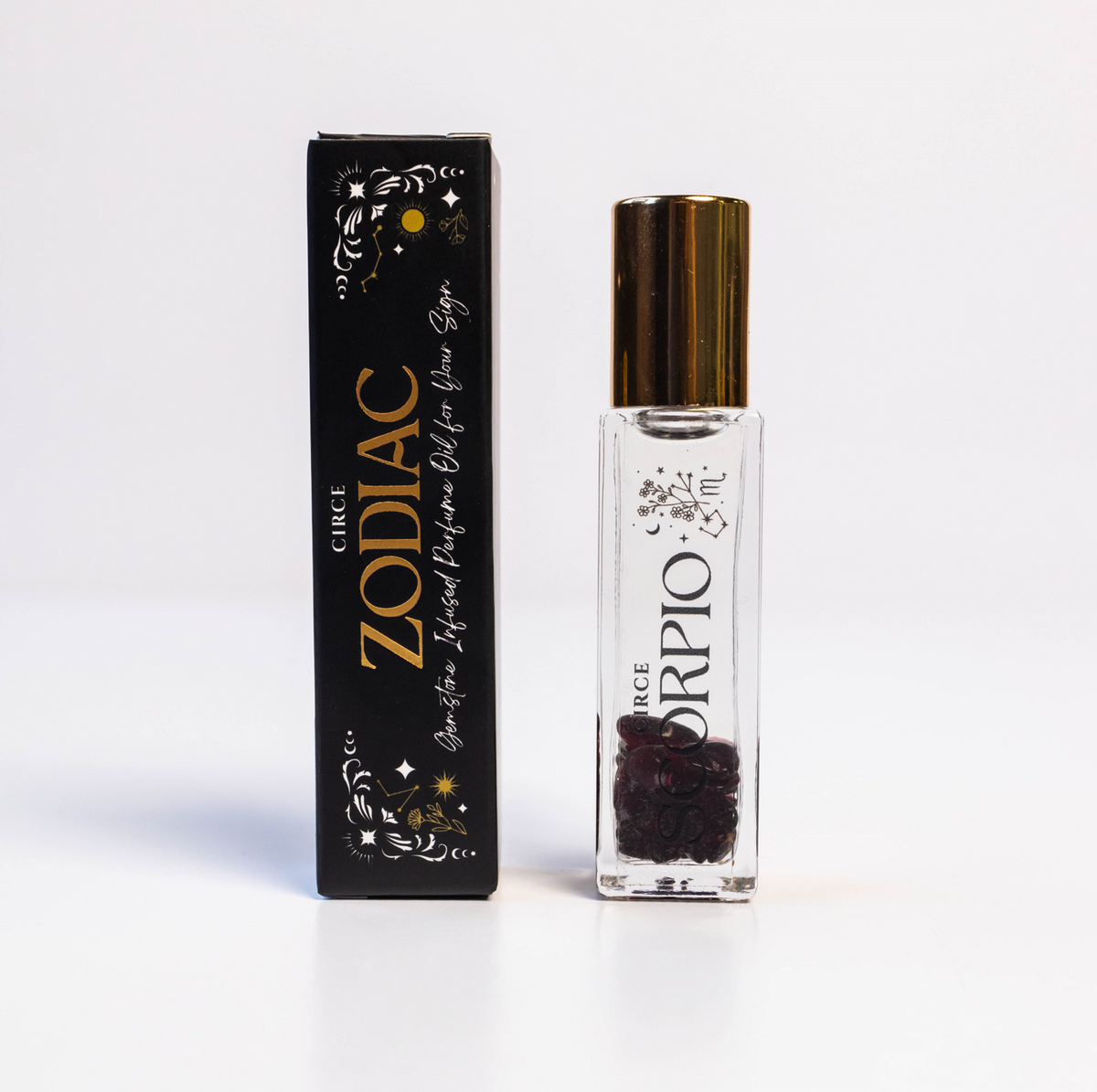 Zodiac Perfume Oil Set – 12 Gemstone‑Infused Zodiac Scents - Lucky Girl Gifts