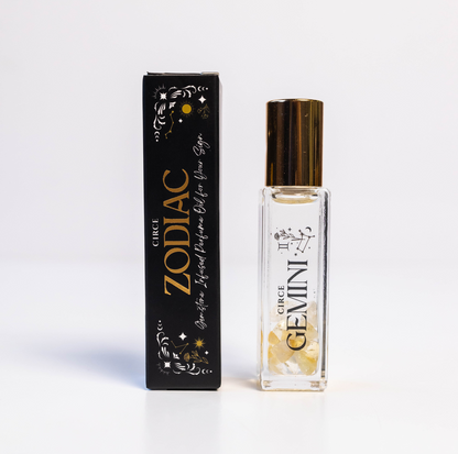 Zodiac Perfume Oil Set – 12 Gemstone‑Infused Zodiac Scents - Lucky Girl Gifts
